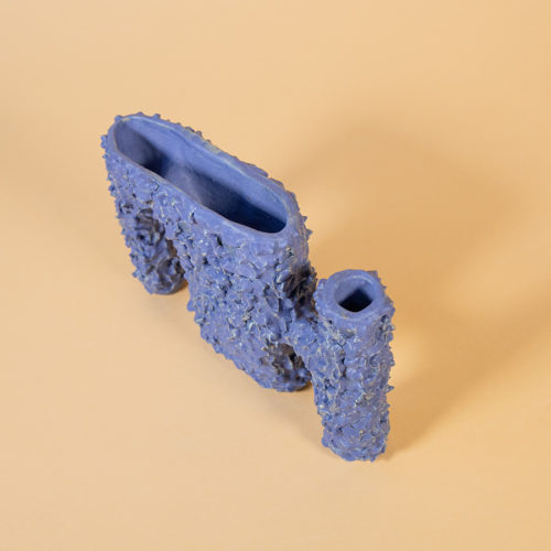 Furry doggo vase sculptural handmade SIUP Studio Cool Machine (5)