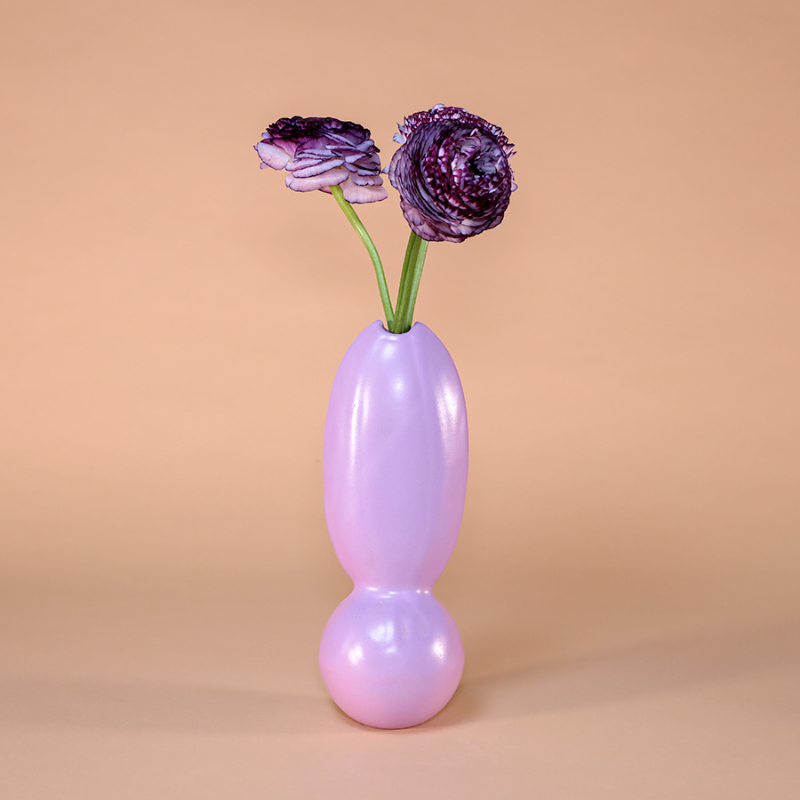 itera ceramic pink lilac vase iaai handmade in berlin cool machine store (2)